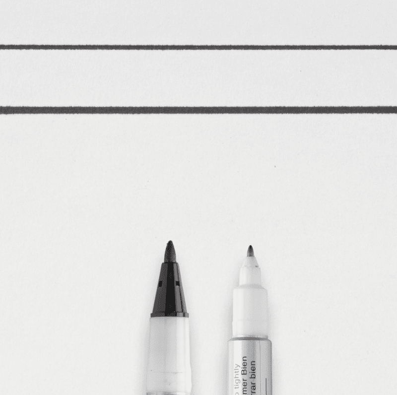 Sakura Identi Pen sort dobbel