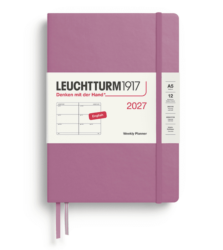 LT Weekly Planner 2027 Horisontal A5 Hardcover