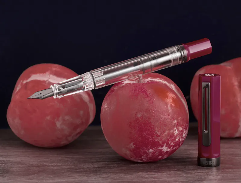 TWSBI ECO Fyllepenn Plum with Onyx 