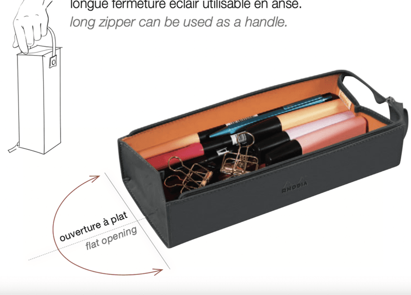 Rhodia Tray penal, Sage