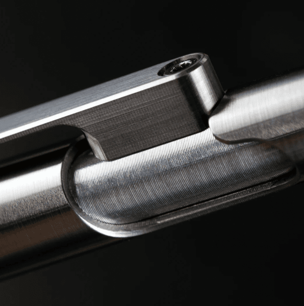 Machine Era Field Pen Bolt - Stainless Steel with Blue Titan Clip  