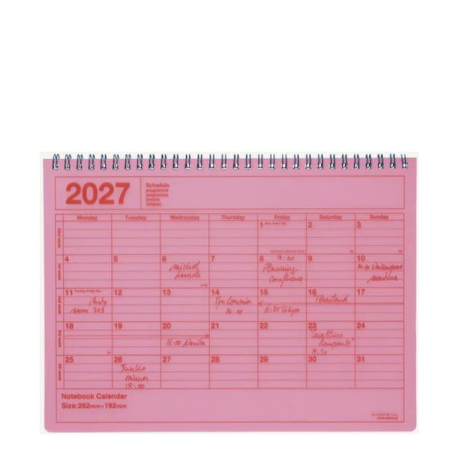 Hovedbilde Marks Tokyo Edge 2027 Notebook Kalender, Small 