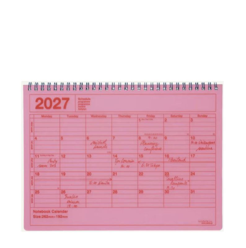 Marks Tokyo Edge 2027 Notebook Kalender, Small 