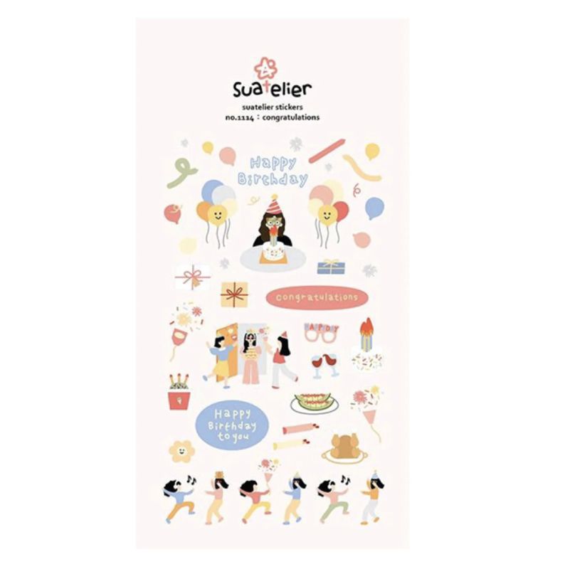 Suatelier Stickers Congratulations
