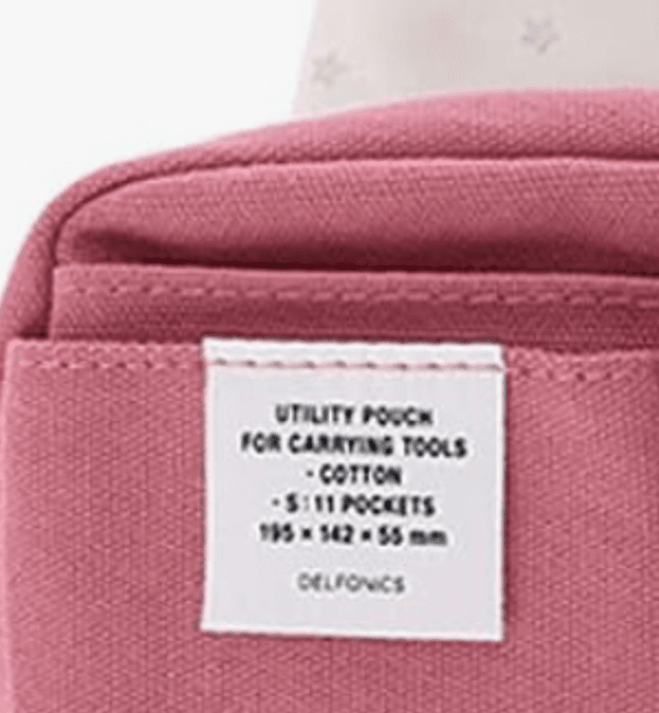 Delfonics Pouch S, Mørk Blå