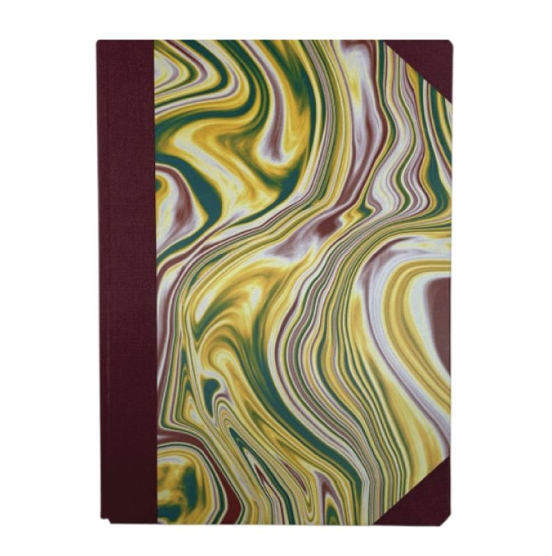 Emilio Braga Notatbok  A5 Plain, Marble Ribatejo