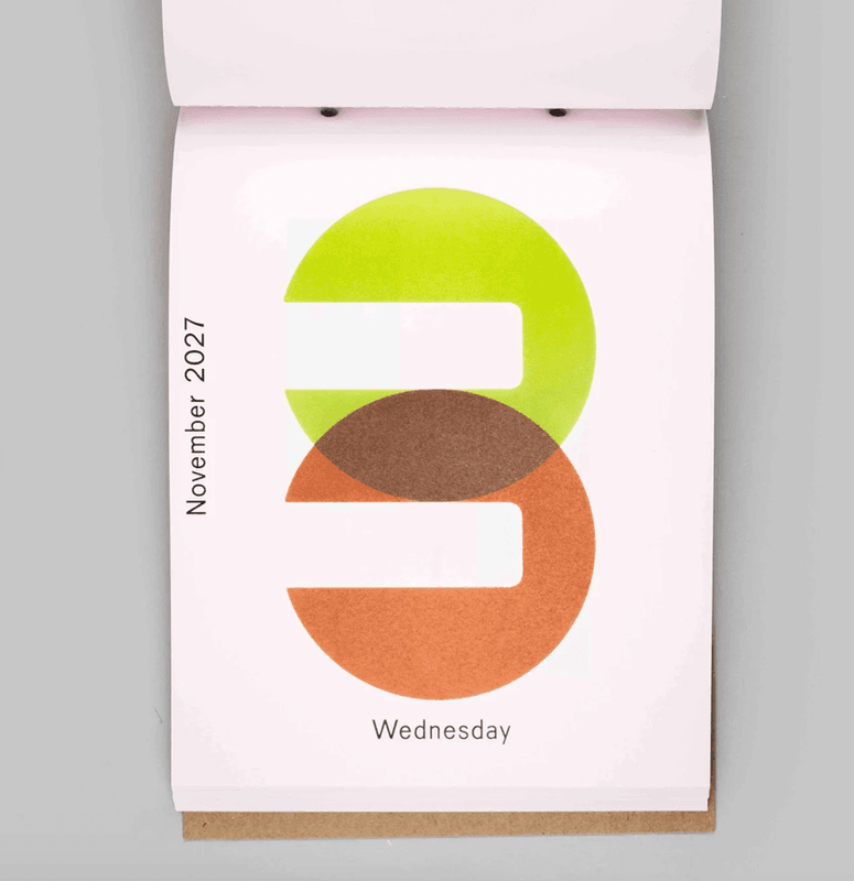  Karel Martens Daily Calendar 2027 - NEW!