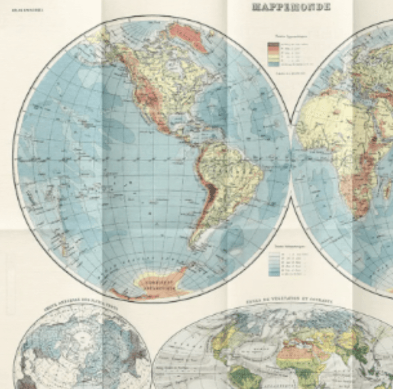 Reliefs Editions WORLD MAP