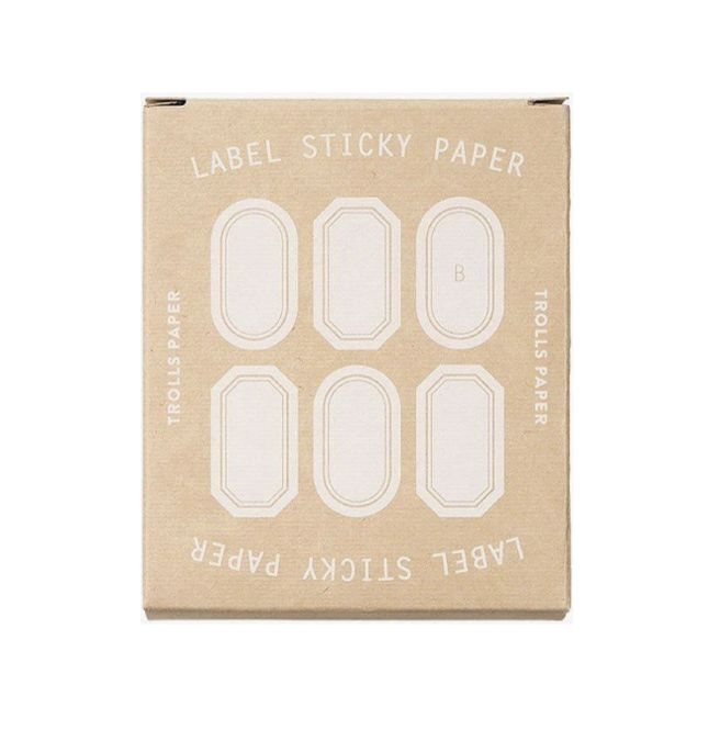 Hovedbilde TROLLS PAPER Sticky Label Type B