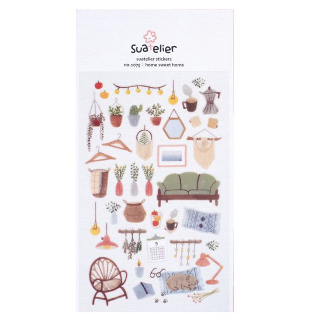 Hovedbilde Suatelier Stickers Sweet Home