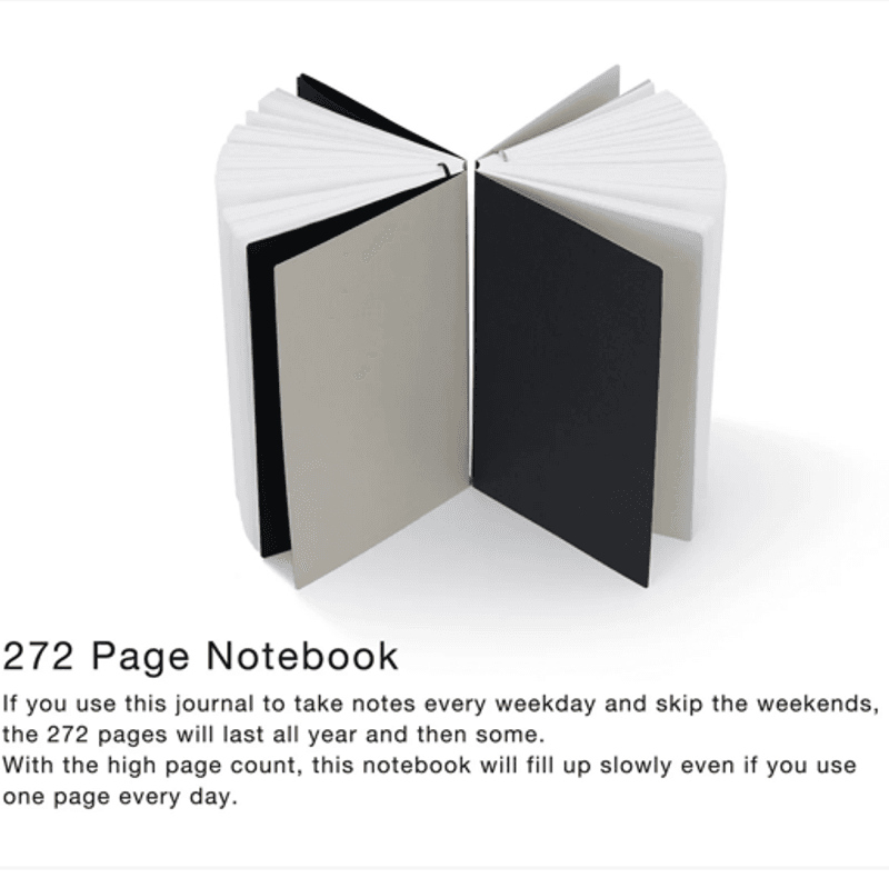 ITO Bindery Notebook Black A5 Slim