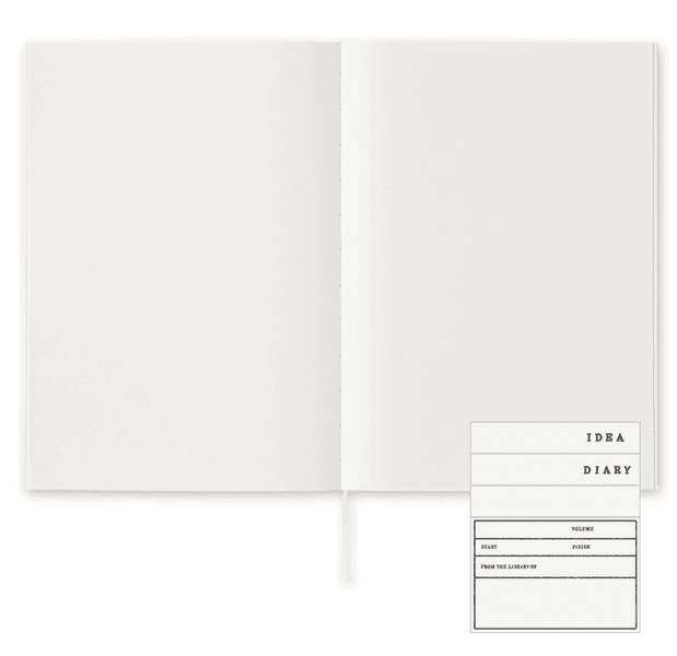 MD Paper Notatbok Bomull Plain, A5