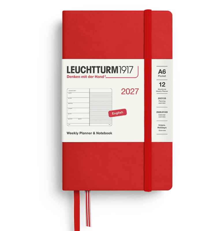 LT Weekly Planner & Notebook 2027 A6 Soft