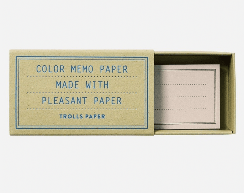 TROLLS PAPER Memo Paper Color